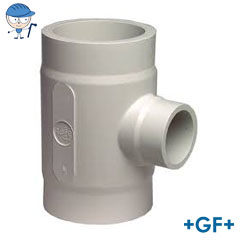 Standard tee 90° reduced S5/SDR11 PP-H