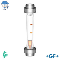 Variable area flow meter type 335 without magnet