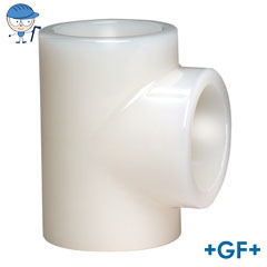  Standard Tee 90° pvdf