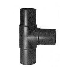 Tee 90° equal PEHD