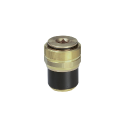 Stop-Off adapter with cap end brass