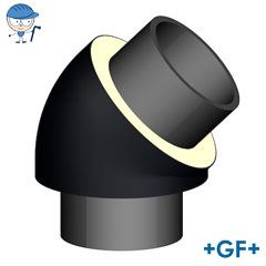 COOL-FIT PE Plus Bend 45° PN10