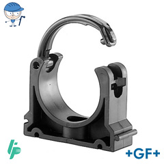 Polypropylene pipe clip