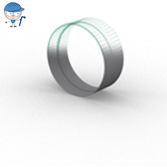 Vent Double socket PVC-U