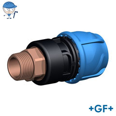 Metal transition coupling male iJoint