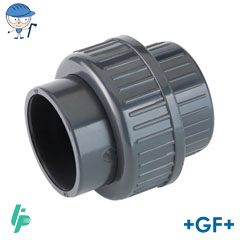 Union with o-ring PVC-U