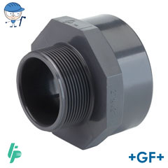 Threaded increaser R/Rp PVC-U