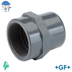 Threaded adaptor Rp PVC-U