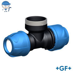 90° Tee with threaded female off take iJoint