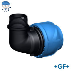 90° Elbow with threaded male off take iJoint