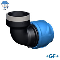 90° Elbow with threaded female off take iJoint